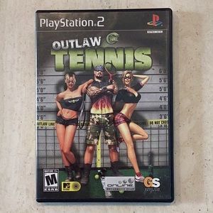 Outlaw Tennis PS2 Game PlayStation 2